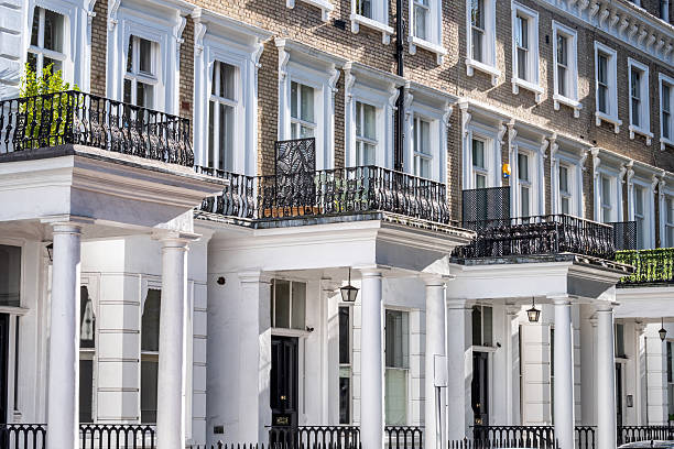 istock Traditional british detached houses 2244586402
