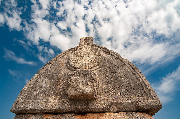 Kekova sarcophagus tomb decoration