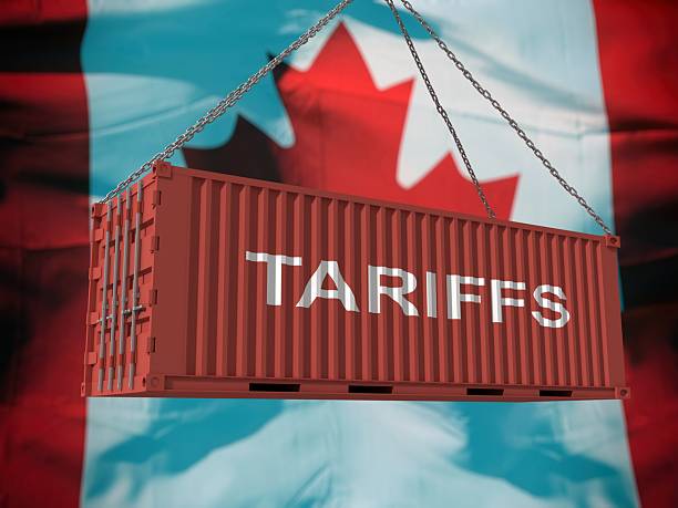 istock Canada cargo container shipping import tax tariffs trade war USA 2244592846