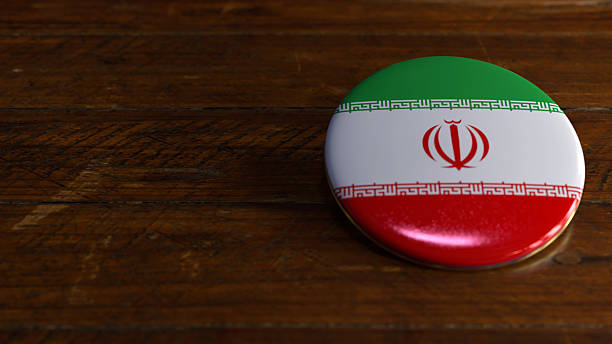 istock Iran Flag-Themed Voting Badge 2244604278