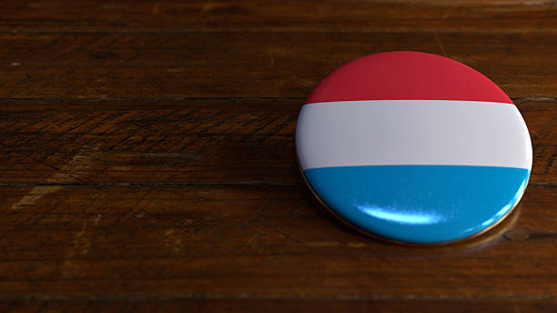 istock Luxembourg Flag-Themed Voting Badge 2244604346