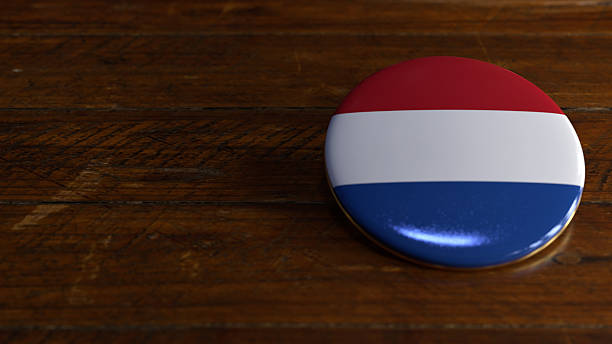 istock Netherlands Flag-Themed Voting Badge 2244604412
