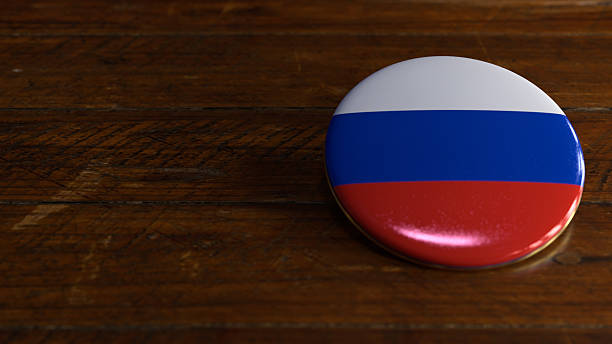 istock Russia Flag-Themed Voting Badge 2244604939