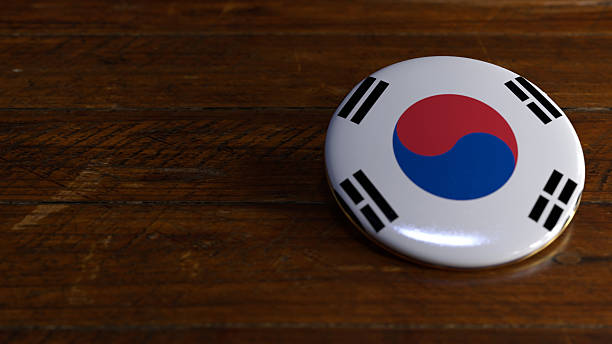 istock South Korea Flag-Themed Voting Badge 2244604984
