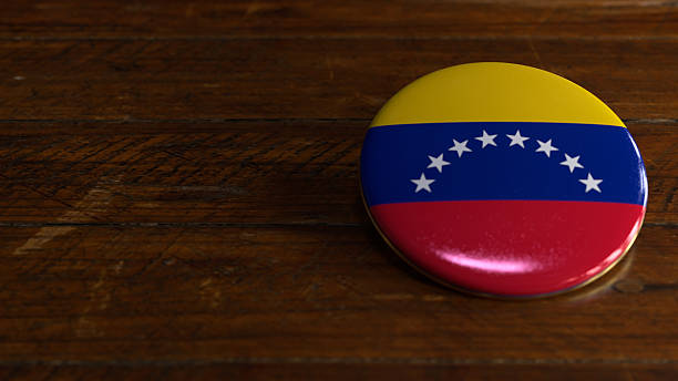 istock Venezuela Flag-Themed Voting Badge 2244605036