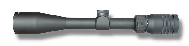 istock Shadwo behind a Rifle scope with high magnification 2244609477