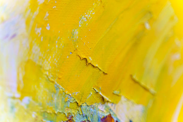 Close-up, oil paint, brushtroke, impressionism