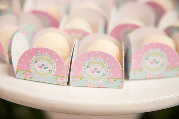 istock Sweets and decoration on the table - Children's theme garden theme 2244613841