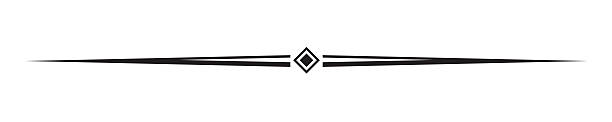Vintage decorative line. text divider. Line border. Line separator, Border, Vintage divider, Underline element. Vector illustration
