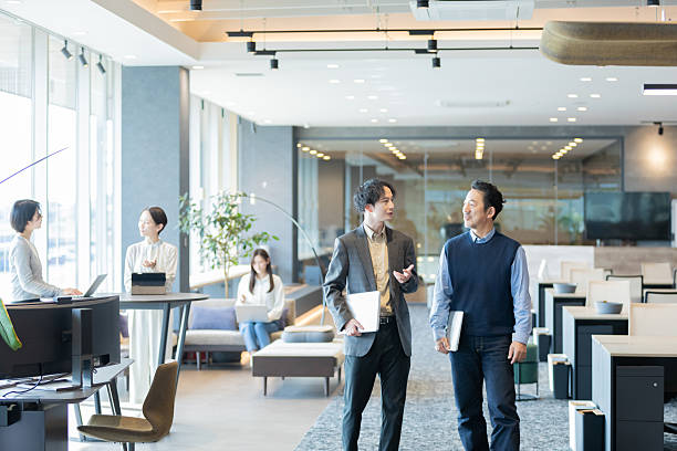 istock Group of Asian people working in a designer's office 2244615211