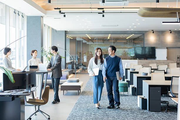 istock Group of Asian people working in a designer's office 2244615253