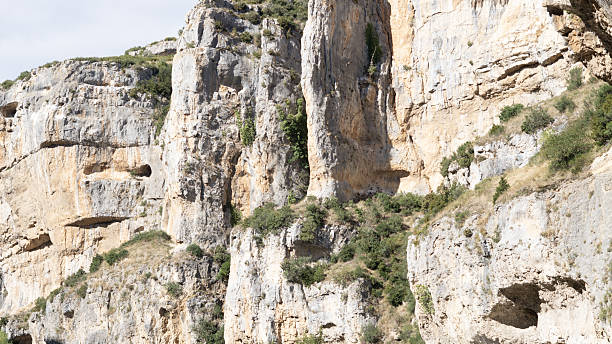 istock Natural rock cliffs forming a canyon landscape 2244615336