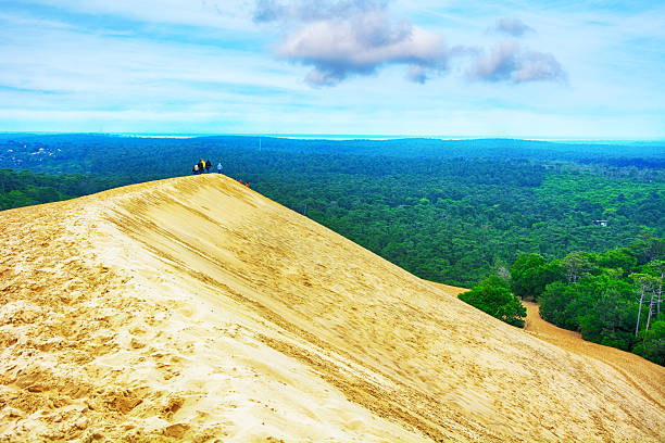 The Dune of Pilat is the tallest sand dune in Europe