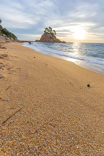 Cala Cap Roig - Costa Brava in the morning sun.
