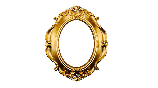 istock antique gold frame isolated on white background 2244625124