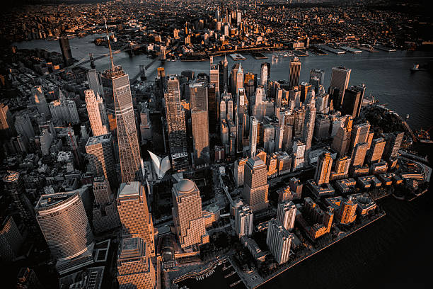 istock Manhattan's Financial District Aerial 2244630669