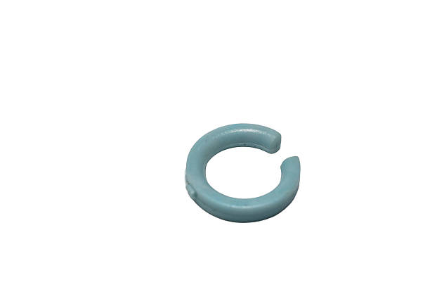 A set of various sealing gaskets for plumbing repair on a white background.