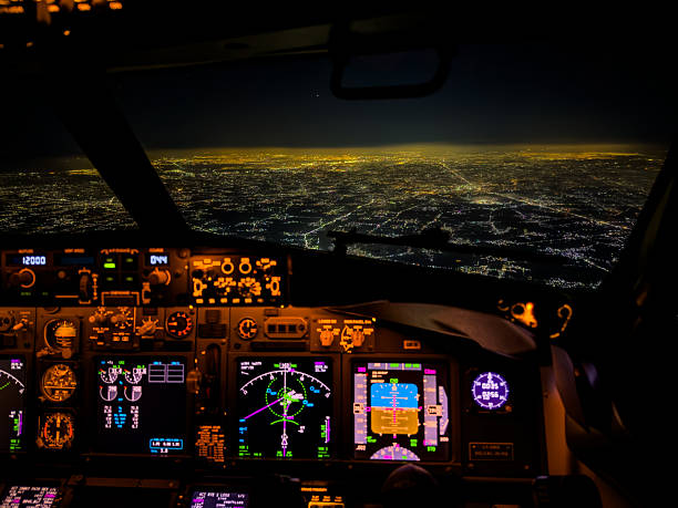 istock Dreamscape Flight – Glowing Airliner Cockpit Above a City at Night 2244637562