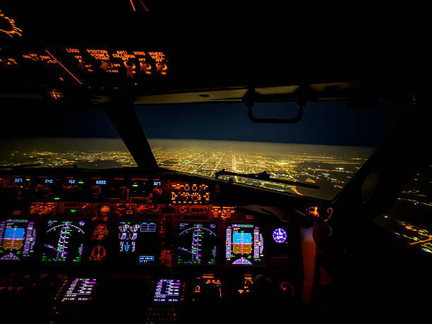istock Dreamscape Flight – Glowing Airliner Cockpit Above a City at Night 2244638158