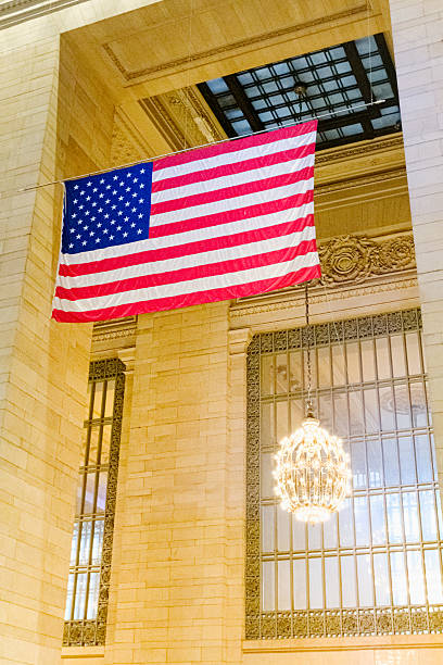 istock American flag hanging inside grand central terminal new york 2244643902