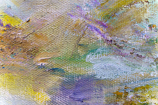 Colorful Paint Strokes art background . High quality photo