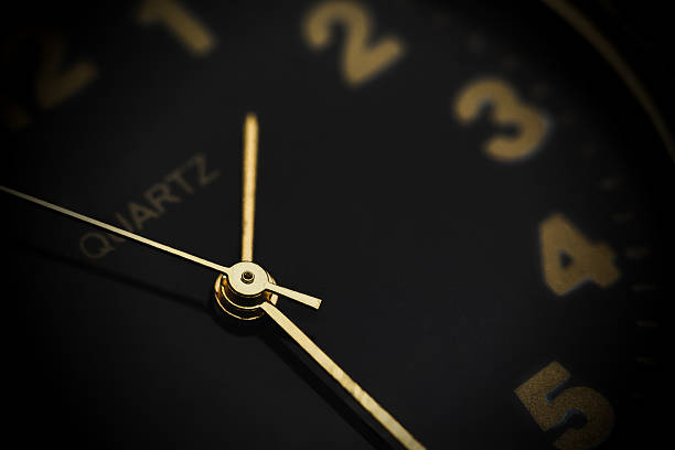 Worn and scratched vintage 80's wrist watch. Space for copy text.