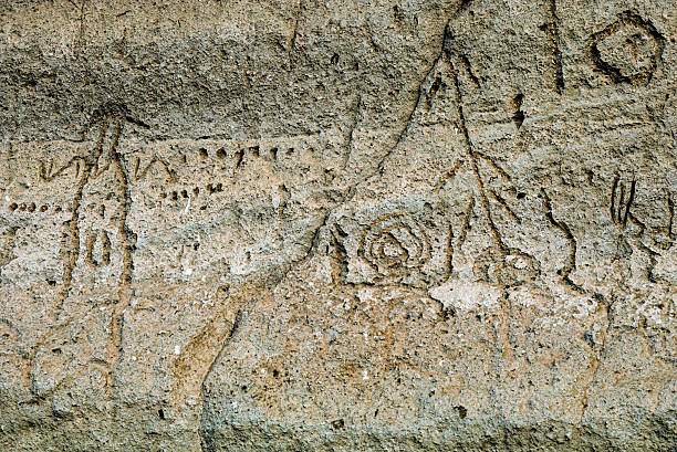 The Petroglyph Point is an archaeological site within the Lava Beds National Monument, located southeast of Tulelake, California. Petroglyph Point contains one of the largest panels of Native American rock art in the United States.  Modoc people. Petroglyph Point Archeological Site