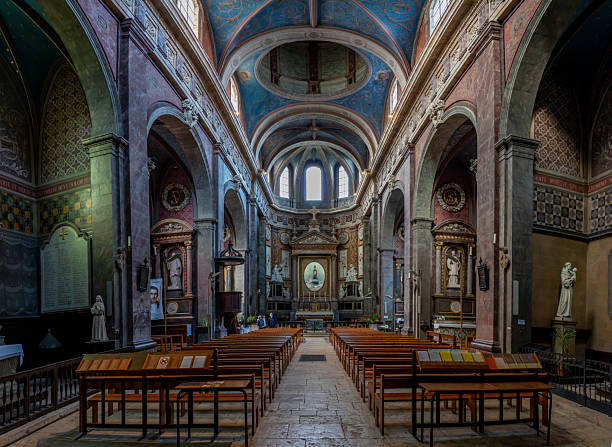 istock Blois, France - 10 26 2025: View inside of Saint Vincent de Paul Church 2244661853