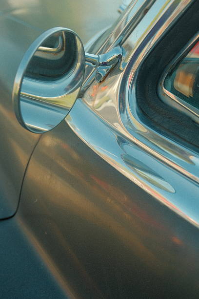 istock Vintage Chrome and Reflection on Classic Car 2244668262