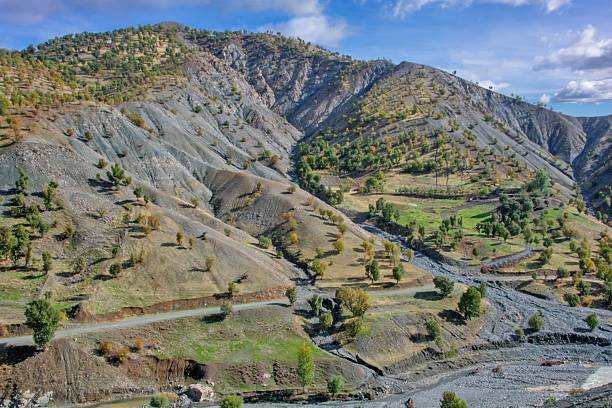 istock Sunlit Arid Foothills Trees Kurdistan 2244668561