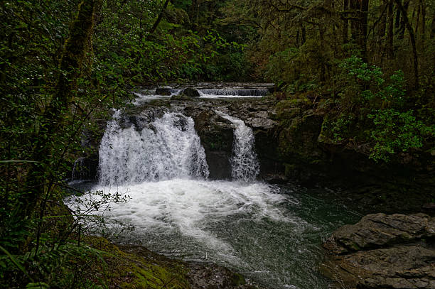 istock Six Mile Creek Weir, historically used for a hydro scheme 2244672298