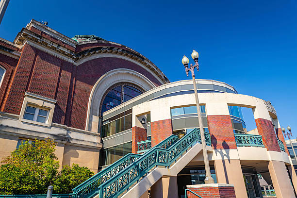istock Federal Courthouse Plaza building at summer day 2244675328