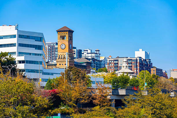 istock Tacoma downtown cityscape at summer day 2244675350