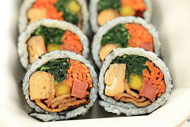 Gimbap, Korean Roll Rice for Lunch