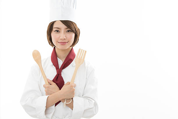 Portrait of a female chef