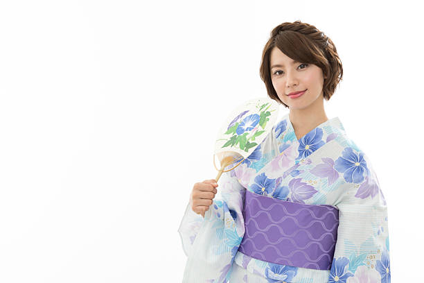istock Asian woman in yukata 2244682693