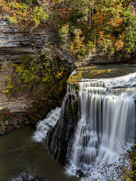 istock Burgess Falls in Autumn 2244691312