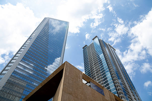 Charlotte, North Carolina building views.