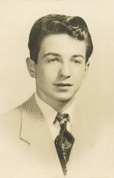 istock Young Man Portrait in 1957 2244715622
