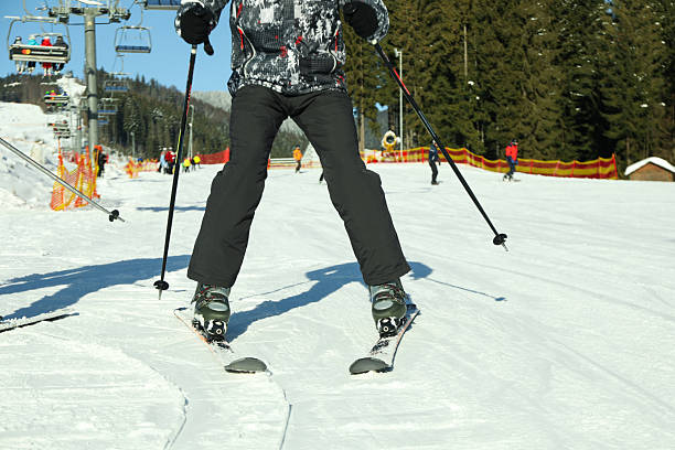 istock Concept of winter activities, ski and snowboard 2244721872