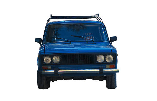 istock there is an old blue car 2244726240