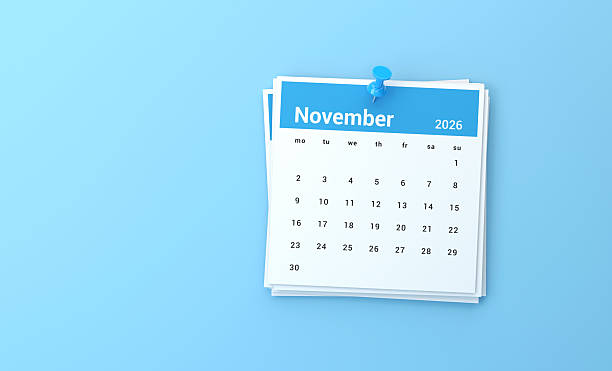 istock 2026 November Calendar 2244733617