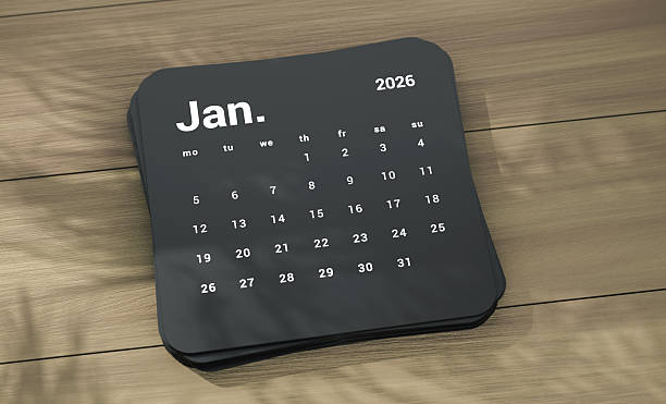 istock 2026 January Calendar 2244733822