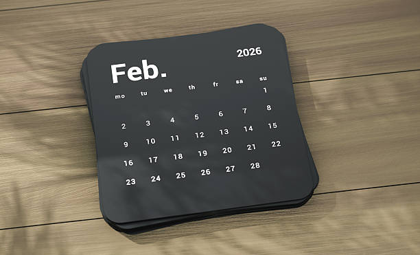 istock 2026 February Calendar 2244734181