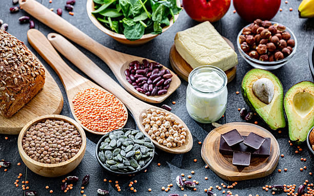 istock Food products rich in magnesium 2244746511