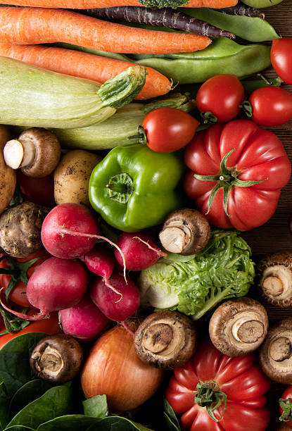 Fresh Vegetables Background