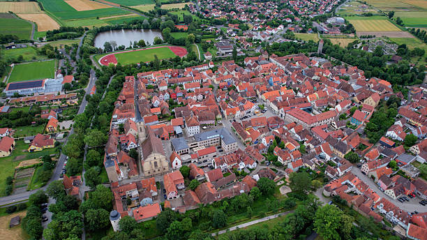 istock Aerial view around the city Iphofen, Bavaria 2244758620