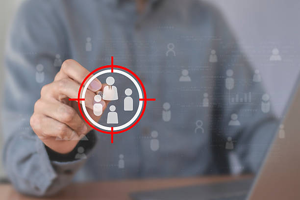 istock The concept of targeting marketing for target customers. 2244765875