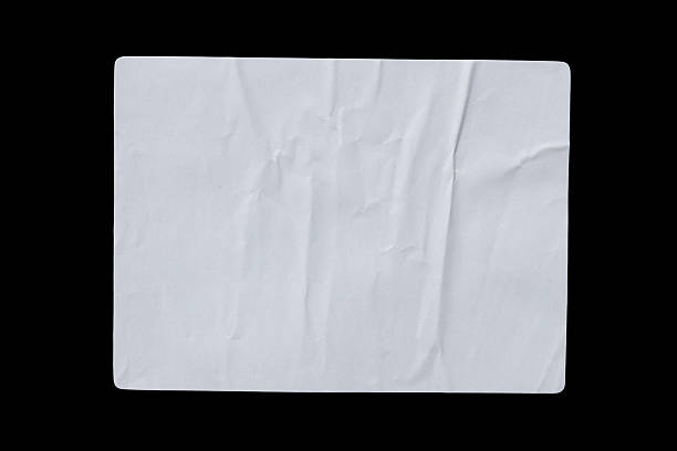 istock White adhesive glued paper sticker label 2244772057