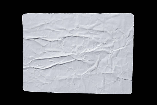istock White adhesive glued paper sticker label 2244772074